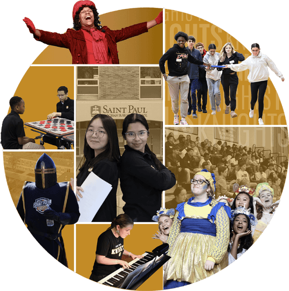 Saint Paul students collage